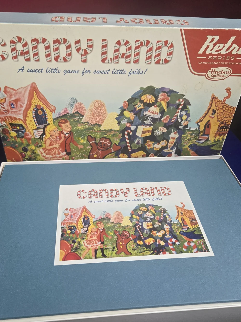 Candy Land Board Game - Classic Retro Design, Age 3+